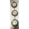 Image 1 : ORCHID BLOSSOM CLOCK BARAMETOR WALL DCOR