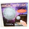 Image 1 : HANGING MOON LIGHT DISPLAY, SHOWS ALL THE MOON