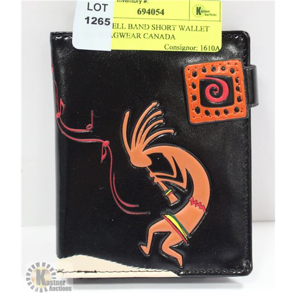 KOKAPELL BAND SHORT WALLET BY SHAGWEAR CANADA