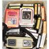 Image 1 : PORTABLE 8 TRACK PLAYER + SEALED AND OPEN 8-TRACKS