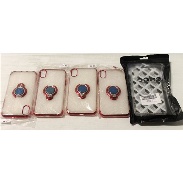 LOT OF 5 IPHONE XR CASES