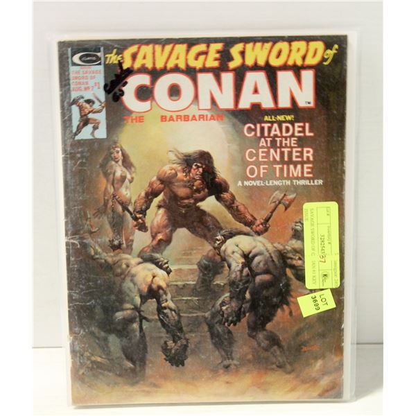 SAVAGE SWORD OF CONAN #1 KEY ISSUE