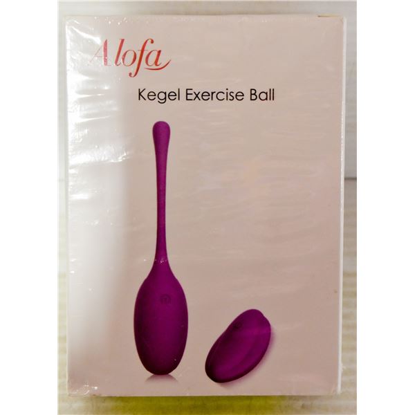 NEW ALOFA KEGEL EXERCISE BALL, AMBROSIA COLOUR