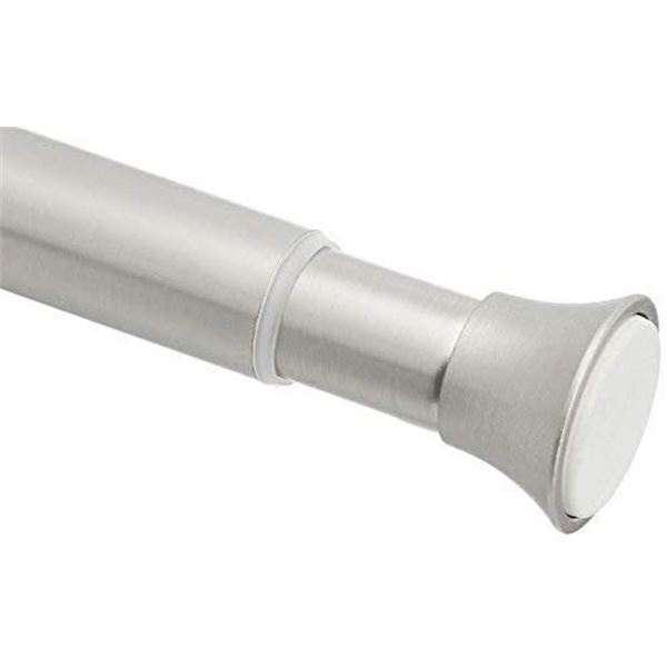 NEW REPACKAGED AMAZON BASICS TENSION SHOWER ROD