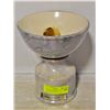 Image 1 : JIM BEAM IRRADESCENT BOWL AND PEDESTAL DECANTER