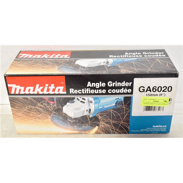 MAKITA GA6020 6" ANGLE GRINDER