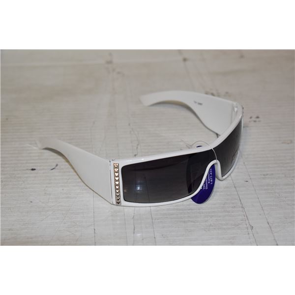 WHITE DESIGNER SUNGLASSES