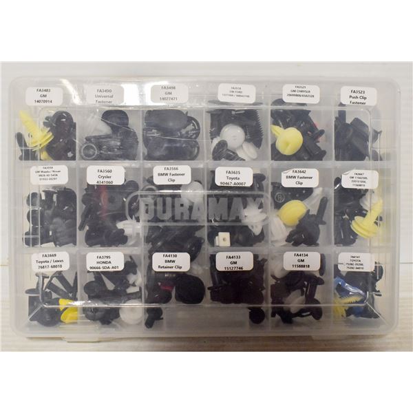 PLASTIC RETAINER CLIPS CAR AUTO RIVETS FASTENERS