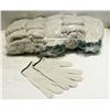 Image 1 : 60 PAIRS BDG POLY COTTON WORK GLOVES SIZE MEDIUM