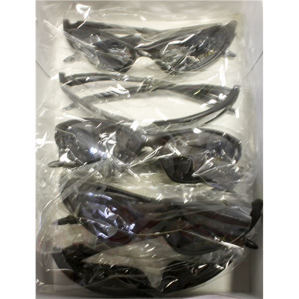 6 PAIRS OF BLACK OAKLEY REPLICA SUNGLASSES