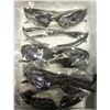 Image 1 : 6 PAIRS OF BLACK OAKLEY REPLICA SUNGLASSES