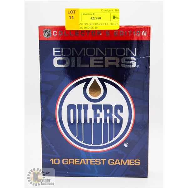 EDMONTON OILERS COLLECTOR'S EDITION 10 DISC 10