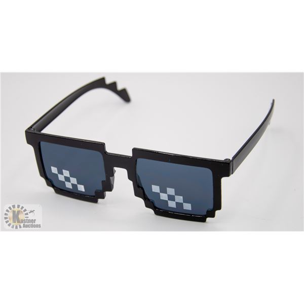 PAIR OF 8-BIT COOLGUY/GIRL SUNGLASSES