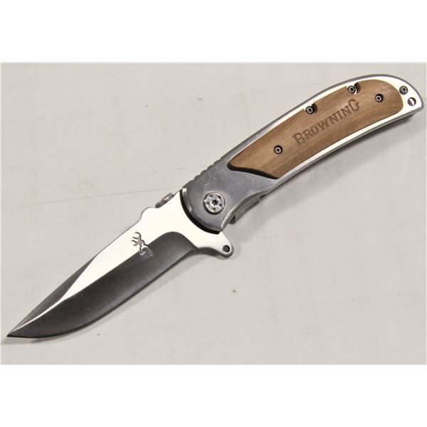 NEW BROWNING HEAVY DUTY FOLDING POCKET KNIFE