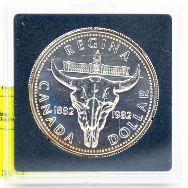 1982 CANADIAN SILVER DOLLAR REGINA 1982-canadian-silver-dollar-regina