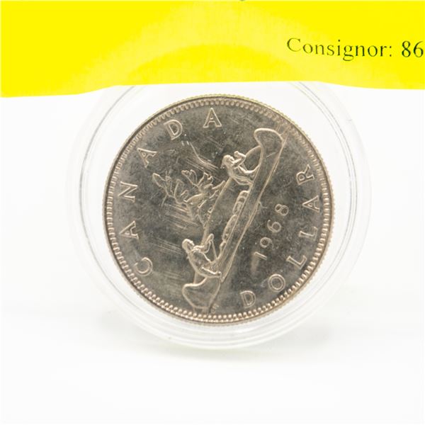 1968 CANADIAN SILVER DOLLAR