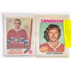 Image 1 : SET OF 2 VINTAGE MONTREAL CANADIENS HOCKEY