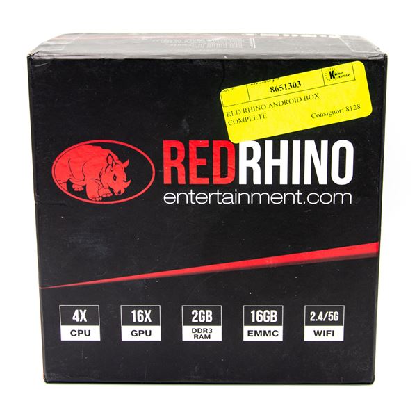 RED RHINO ANDROID BOX COMPLETE