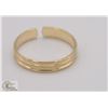Image 1 : BZ814-43 10K YELLOW GOLD TOE/BABY 0.88G RING