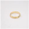 Image 2 : BZ814-43 10K YELLOW GOLD TOE/BABY 0.88G RING