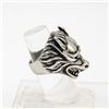 Image 2 : WOLF HEAD RING - MEN'S SIZE 8