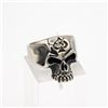 Image 1 : SKULL FACE RING WITH #13 ON FOREHEAD -