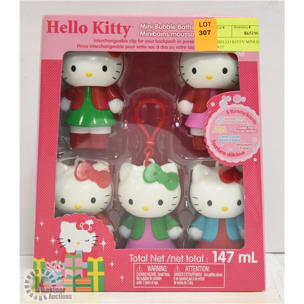 HELLO KITTY MINI BUBBLE BATH KIT