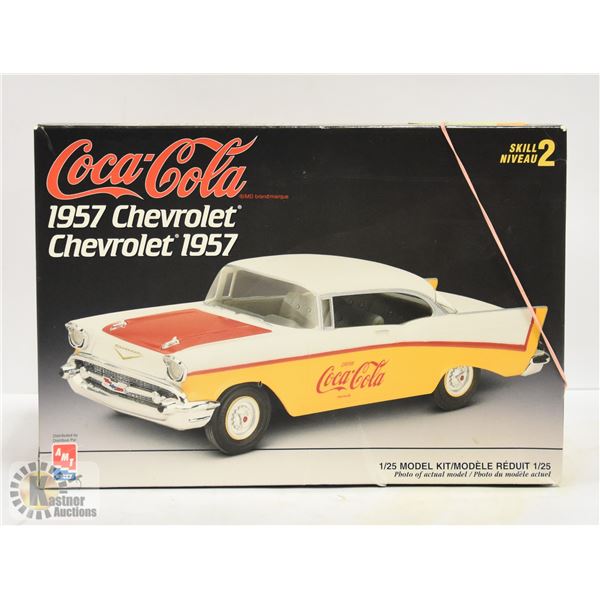 1957 CHEVROLET COCA-COLA MODEL PARTS ARE IN BAGS