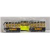 Image 1 : 3 PACKS OF DEWALT SCREWDRIVER BITS