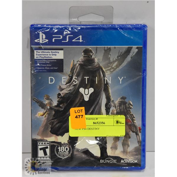 NEW PS4 DESTINY