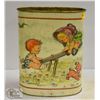 Image 1 : VINTAGE J.L. CLARK GARBAGE CAN