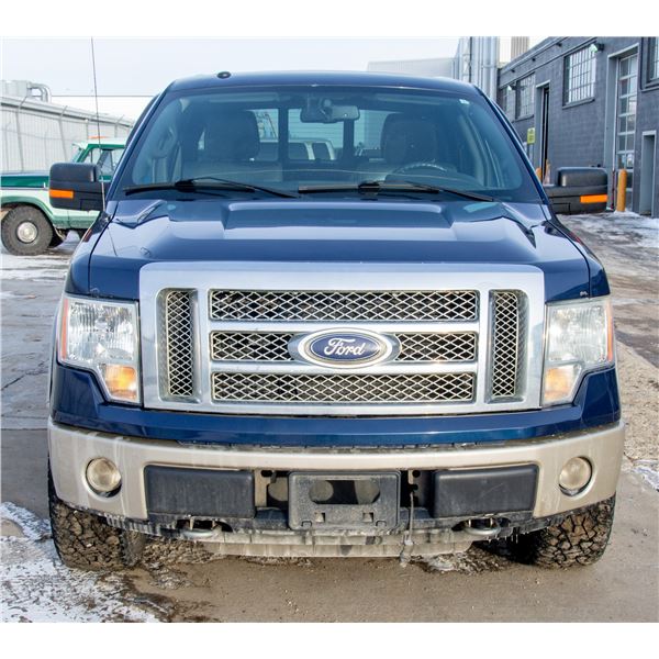 2010 FORD F-150 LARIAT CREW CAB 4X4 8 CYLINDER