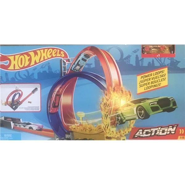 HOT WHEELS ACTION ENERGY TRACK PLAY SET TOY TRACK