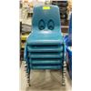 Image 1 : BAILIFF SEIZURE: 5 TODDLER SIZE CHAIRS.