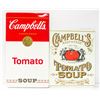 Image 1 : 2 X CAMPBELL'S SOUP METAL SIGNS 20 IN TALL