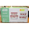 Image 1 : NEW STAR WARS PYREX 8 PC CONTAINER SET