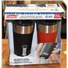 Image 1 : NEW COLEMAN ST. STEEL TUMBLER SET W/ STRAWS
