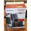 Image 1 : NEW BROOKSTONE HEATED THROW 50 X 60 W/ 4 HEAT