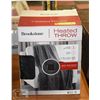 Image 1 : NEW BROOKSTONE HEATED THROW 50 X 60 W/ 4 HEAT