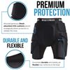 Image 2 : NEW MEDIUM BLACK BODYPROX PROTECTIVE PADDED SPORTS