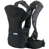 Image 1 : NEW REPACKAGED INFANTINO BLACK BABY CARRIER