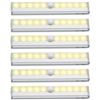 Image 1 : AMIR UPGRADED MOTION SENSOR LIGHTS 10 LEDS PER