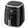 Image 1 : SBOLY 6QT DIGITAL AIR FRYER, WITH TONGS AND RECIPE