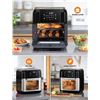 Image 5 : NEW REPACKAGED INNSKY 10.6QT AIR FRYER ROTISSERIE