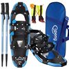 Image 1 : NEW GPENG 930 BLUE LIGHTWEIGHT SNOWSHOES WITH