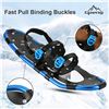 Image 2 : NEW GPENG 930 BLUE LIGHTWEIGHT SNOWSHOES WITH