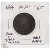 Image 1 : 1854 BANK OF CANADA HALF PENNY