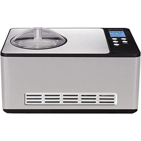 WHYNTER STAINLESS STEEL ICE CREAM MAKER 2.1 QUART