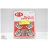 Image 1 : SET OF 4 KIA WHEEL LOCKS