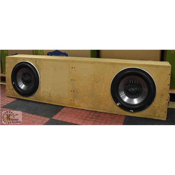 2 X 12 INCH PG SUBS IN 55 INCH CASE